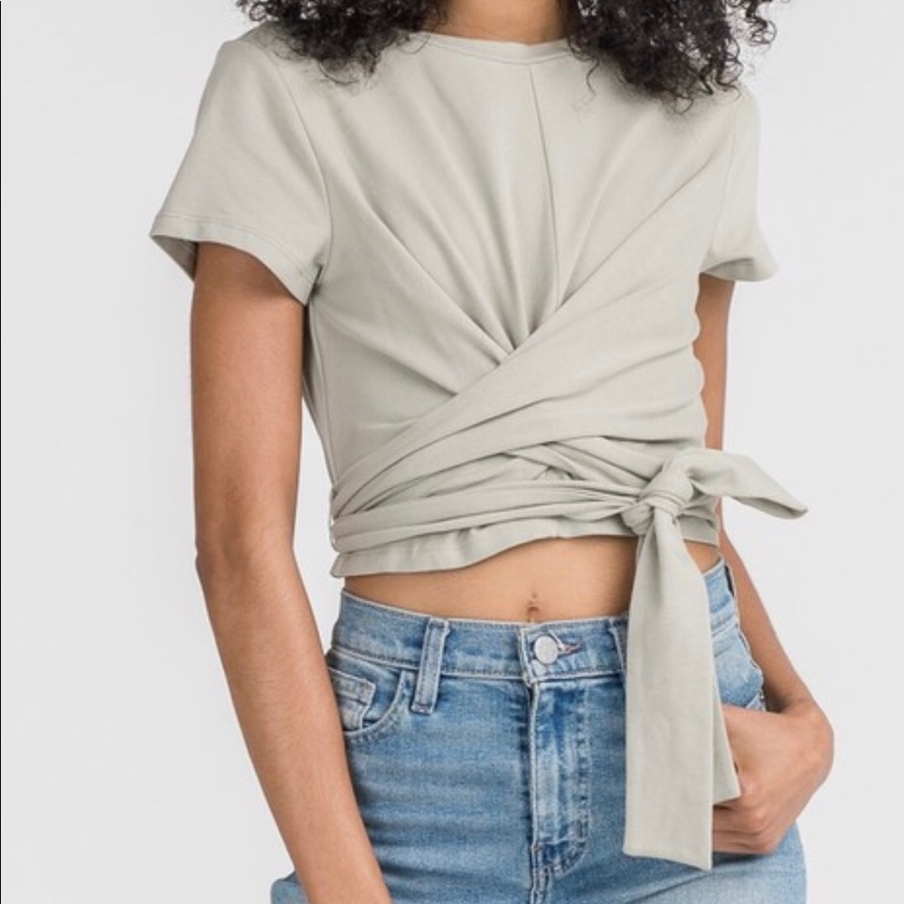 Wrap around Crop Top